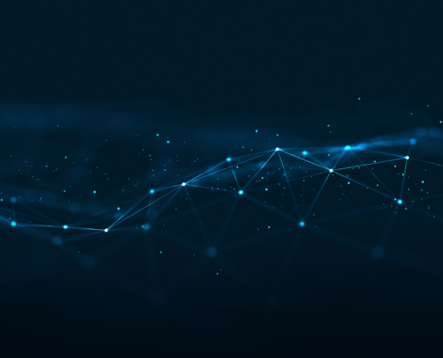 Technology Network Background